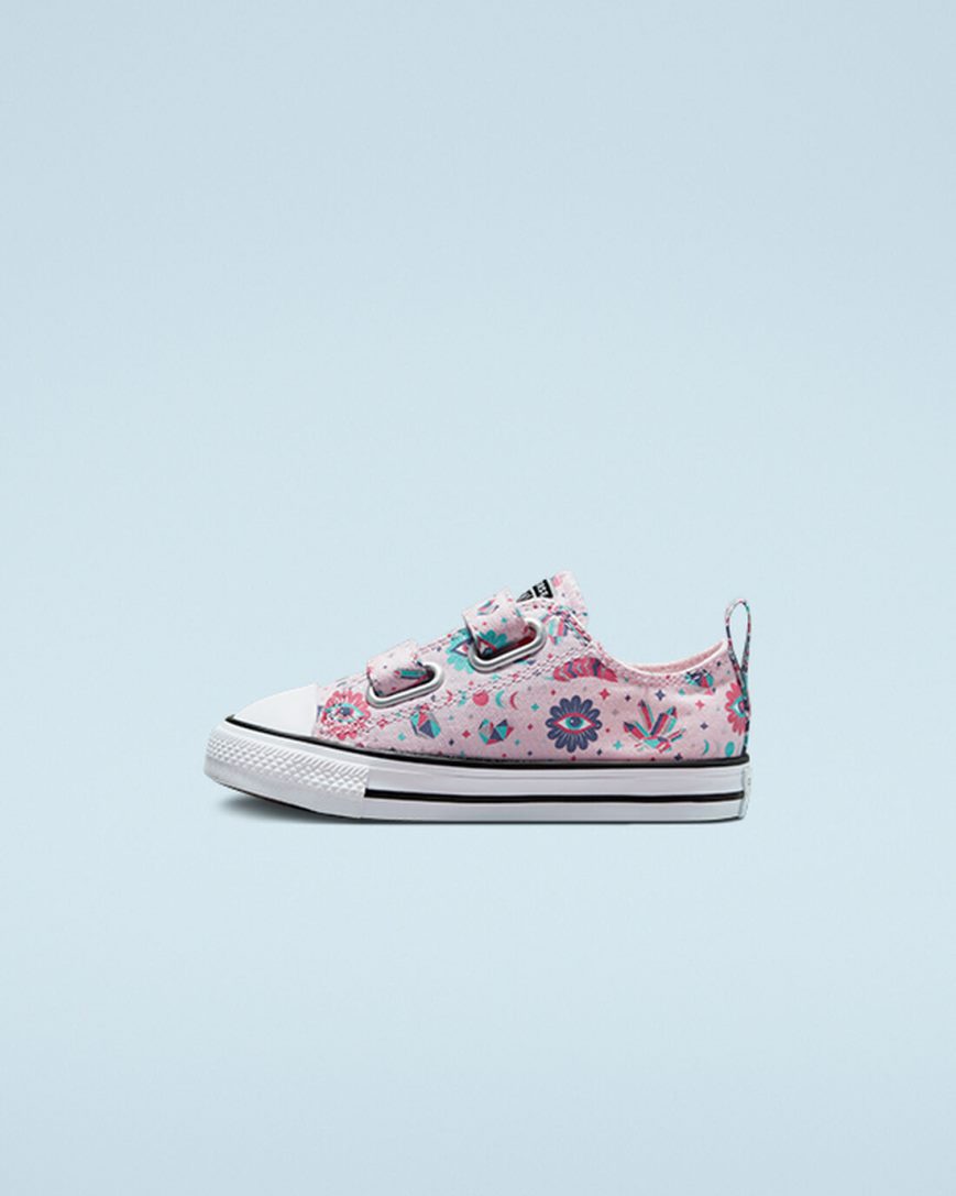 Tenisi Baieti Converse Chuck Taylor All Star Easy-On Mystic Gems Roz | RO QCFAK186